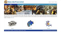 Desktop Screenshot of brakesindia.com